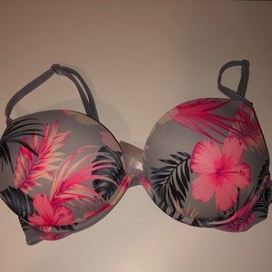 Victoria secret pink tropical print bra